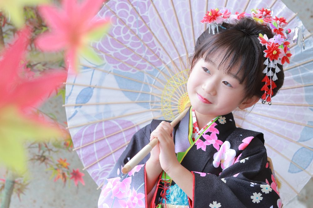 和傘子供用七五三の撮影に！着物に合うおしゃれで華やかな紙傘のおすすめランキングキテミヨ-kitemiyo