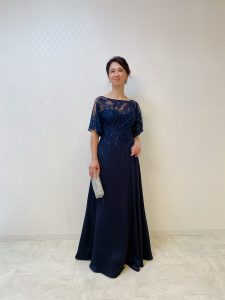 ロングドレスに似合うヘアスタイルって?新郎新婦の母親ドレス マザードレスレンタル