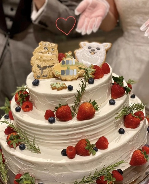 ゼクシィ展示* ケーキトッパー 野球 ウェディング 結婚式 ウェディングケーキ ケーキトッパー pastelpalette*プロフ必読 通販526577Creema クリーマ