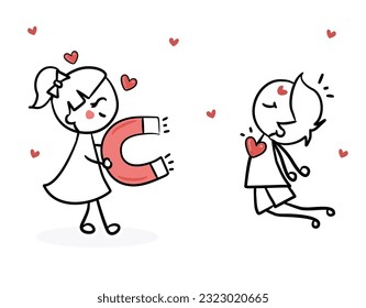 かわいいカップルいたずらカップルおかしいカップルおかしいカップルイラスト画像とPSDフリー素材透過の無料ダウンロード - Pngtree