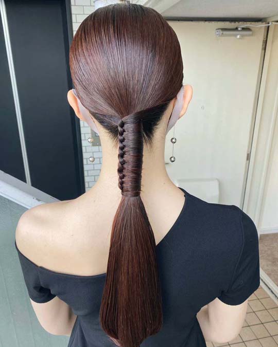 お呼ばれにぴったりなウェーブポニーアレンジTikTok