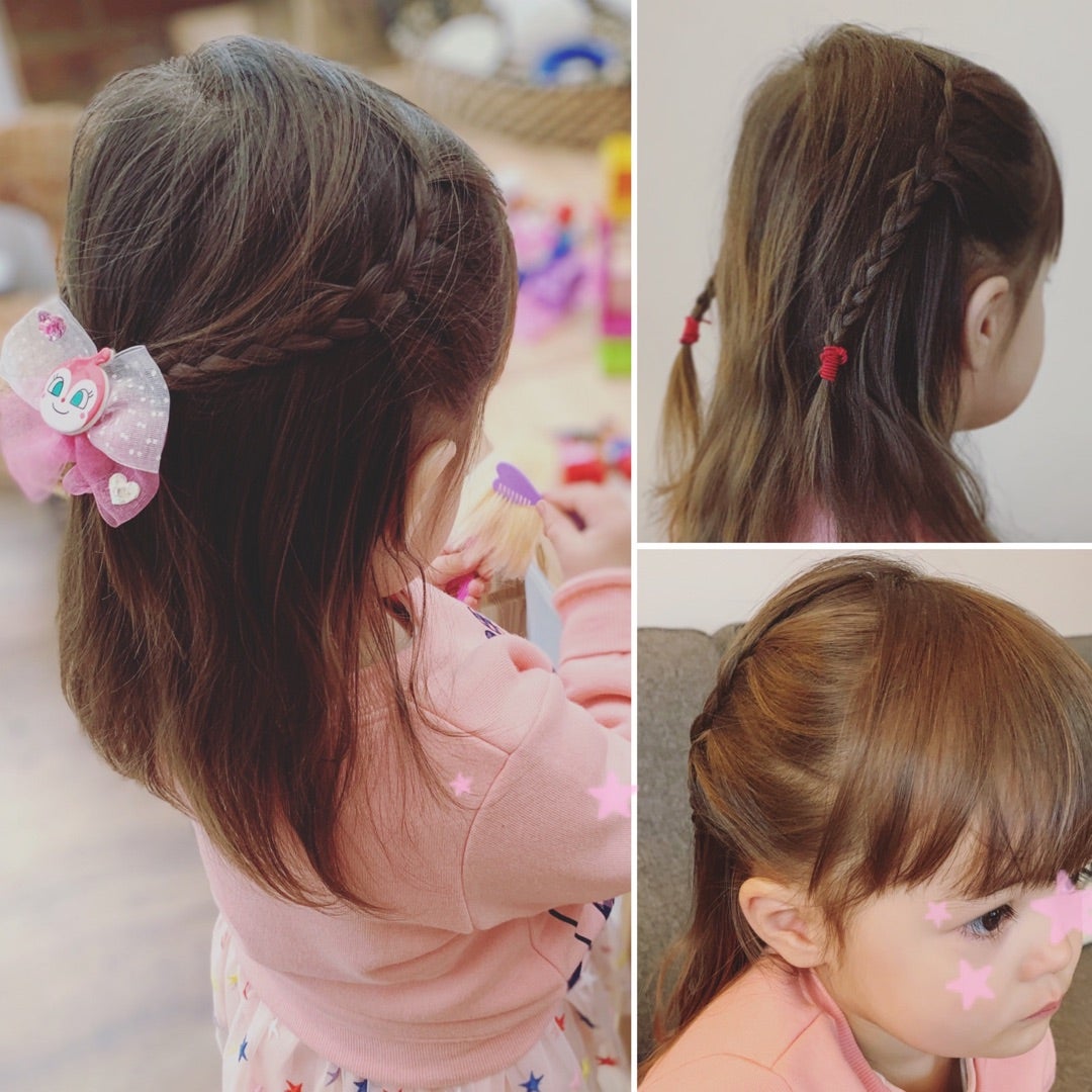 保育園・幼稚園の 入園式 に！子どもが喜ぶ「お団子」ヘアアレンジVERY