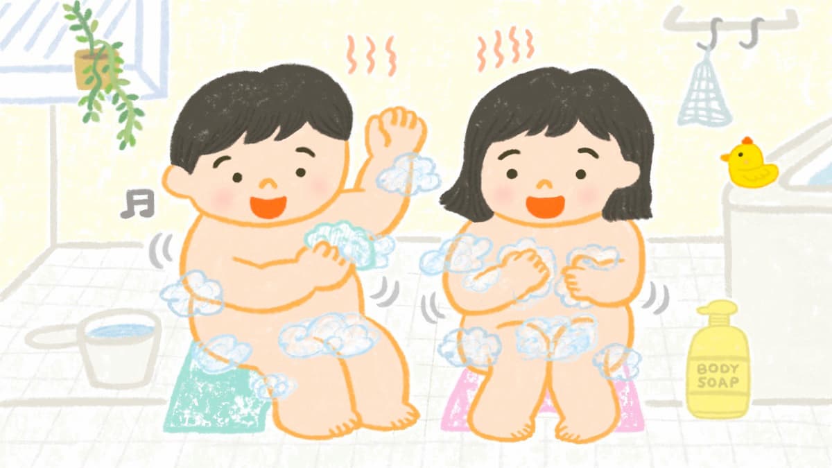 お風呂に入る女の子 写真素材5098390- フォトライブラリ