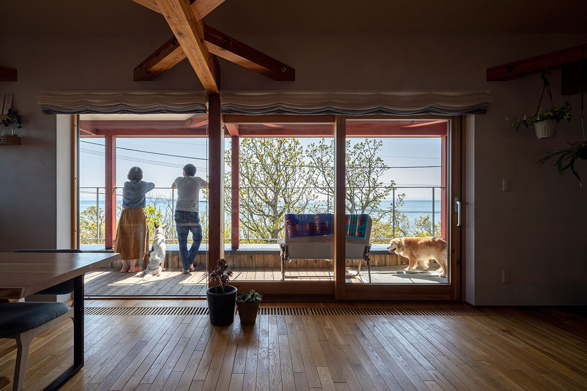 大型犬と暮らす家 - クボタ住建